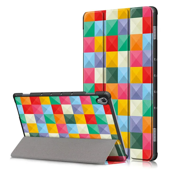 Чехол для huawei mediapad M6 10,8 Smart Cover для huawei mediapad M6 10,"(PRO) Funda тонкий магнитный складной PU кожаный чехол - Цвет: HLF