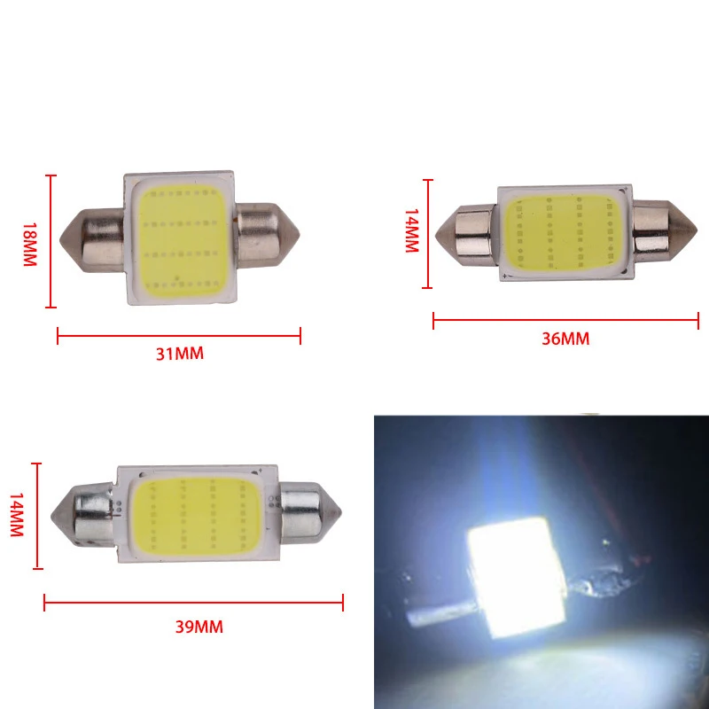 Car-styling-31mm-36mm-39mm-12V-Festoon-LED-Car-Bulb-Parking-CANBUS-C5W-COB-LED-SIZE (2)