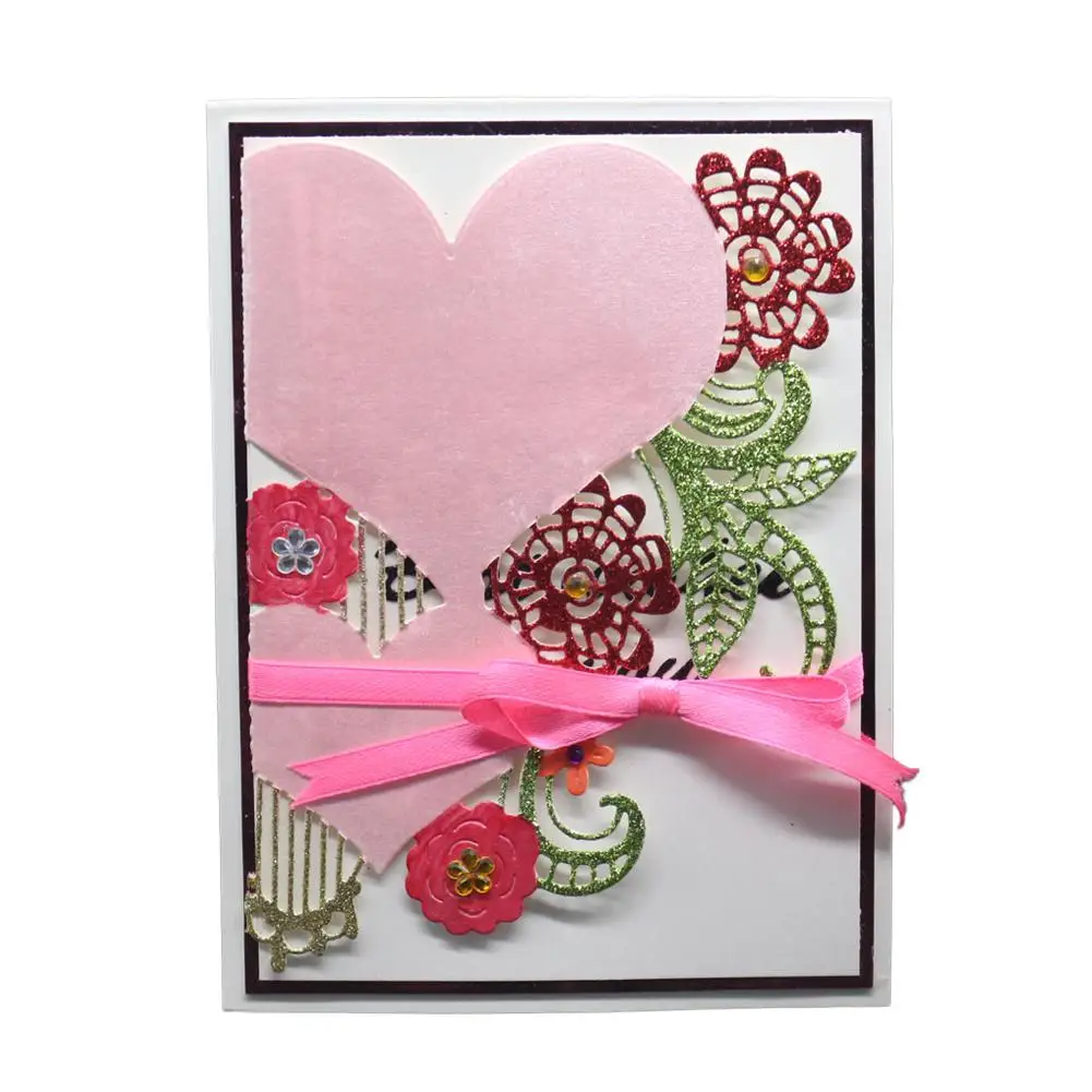  Etching Carbon Steel Cutting Dies for DIY Scrapbook Background/Invitation Lace/Greeting Card Decor - 33045989275