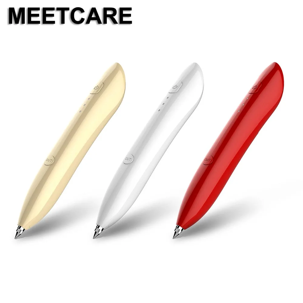 

Meetcare Wart Freckle Removal Machine Skin Tag Mole Dark Spot Remover for Body Tattoo Burning Pen Salon Home Beauty Face Clean