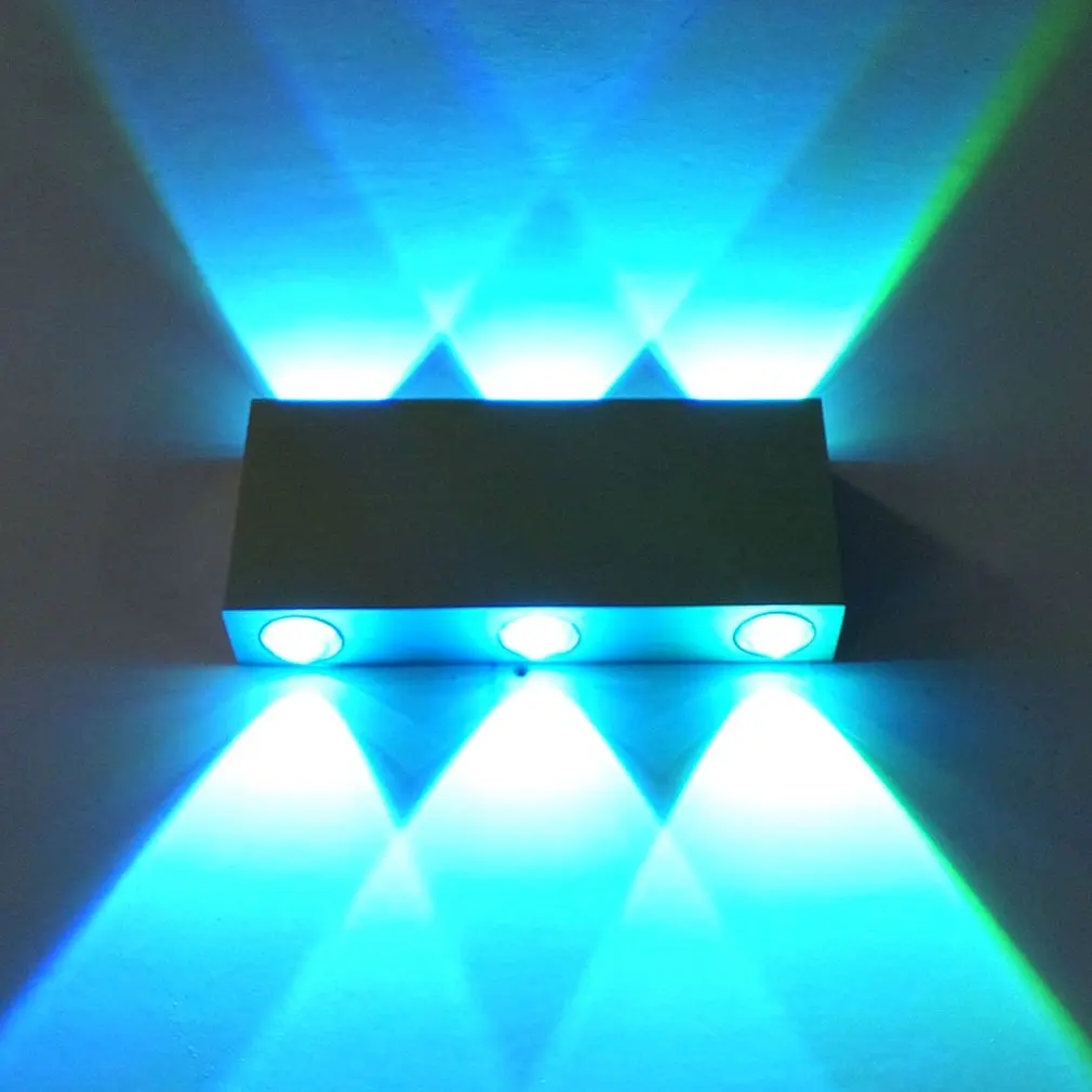 

Otp-Cfx80Rgb-18W Led Colorful Rgb Wall Light Synchronous Variable Gradient With Remote Control Aluminum Wall Lamp