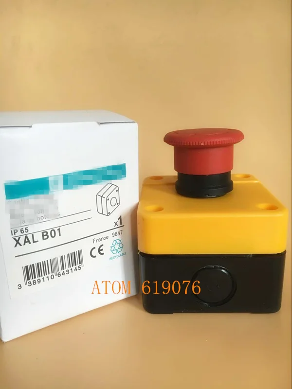 

22MM 600V 10A emergency stop push button switch NO+NC Waterproof Twist to Reset Emergency Stop Station