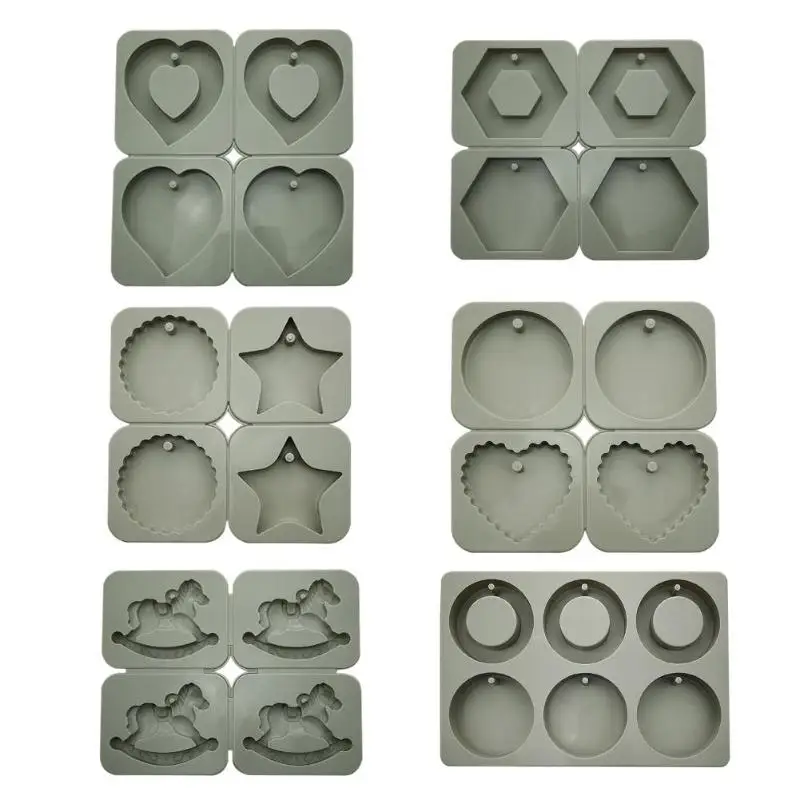DIY Aromatherapy Wax Silicone Molds Soap Flower Candle Mould Clay