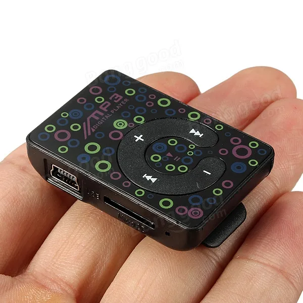 

Cute Mini USB Clip Digital Mp3 Music Player Support 8GB SD TF Card
