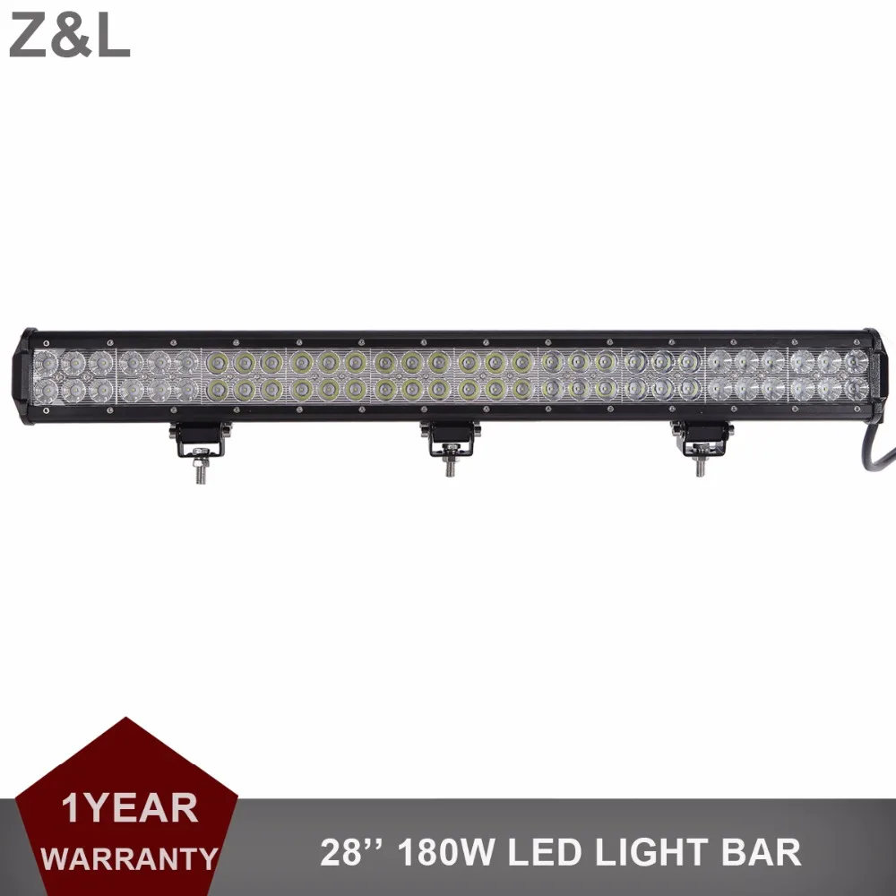 

180W Offroad LED Light Bar 28'' Combo 12V 24V Auto Car Pickup Truck Tractor Trailer 4X4 Wagon 4WD Camper Indicator Driving Lamp