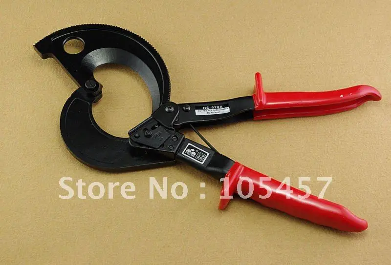 

New Cu/al Cables Ratchet Cable Cutter Cuts Up To 400 Square mm Wire Cutter