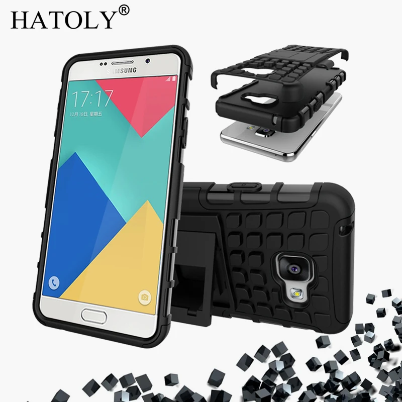 For Case Samsung Galaxy A3 2016 Cover Silicon & Hard Plastic Case For