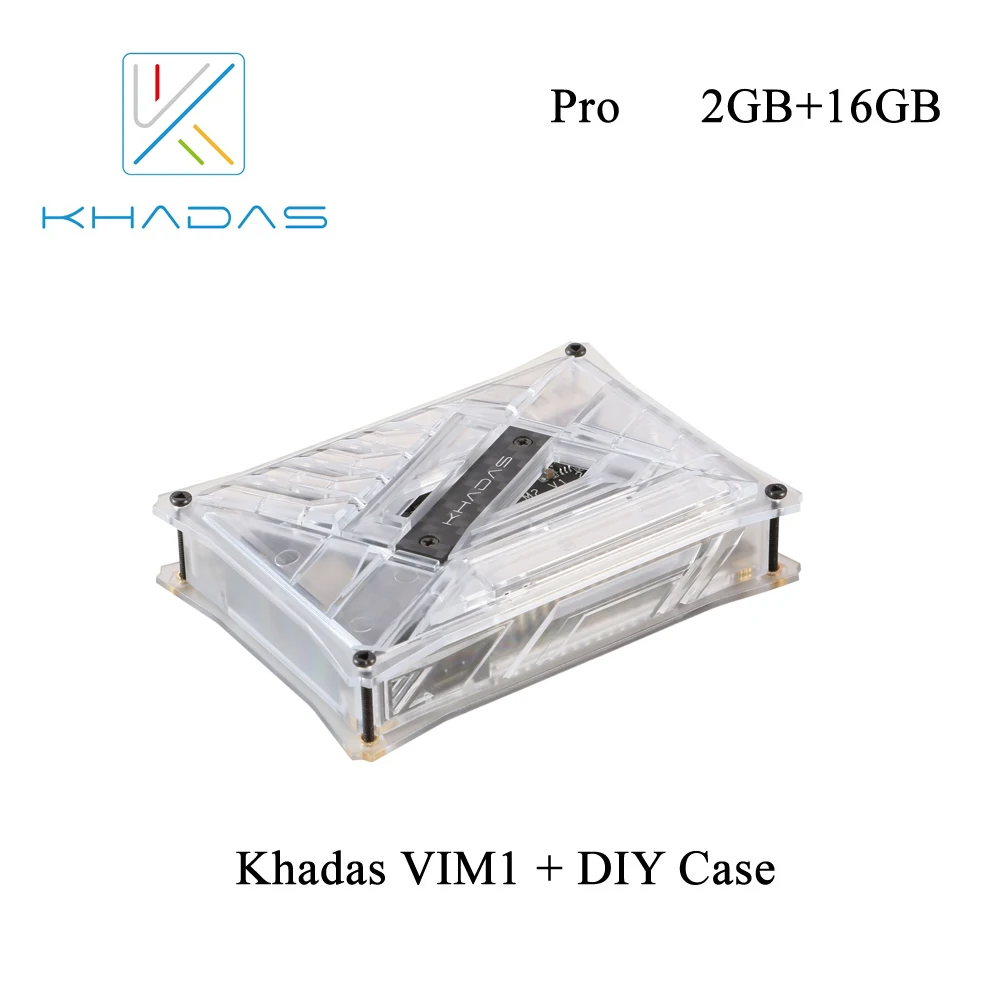 

Khadas VIM1 Pro Quad Core ARM Development Board Amlogic S905X Open Source