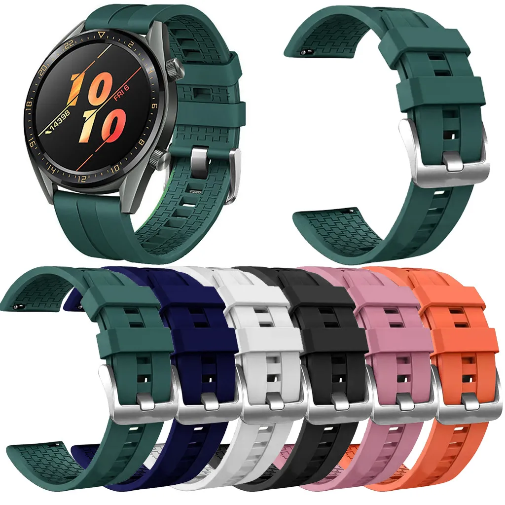 

New Silicone Wrist Strap for Huawei Watch GT Active/Elegant Band Strap for Huawei Honor Magic Smart Watch Bracelet band#P30