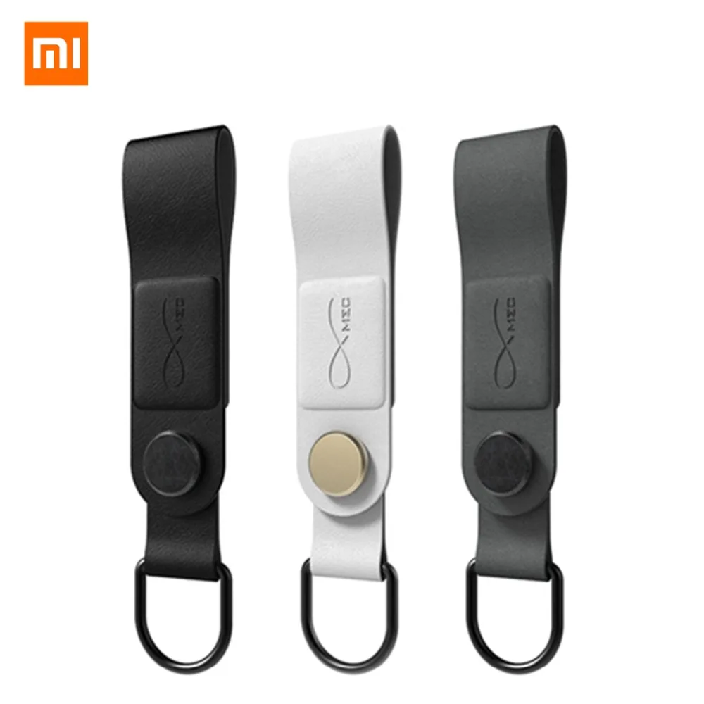 

Original MI Mijia Bcase MEC Earphone Storage Clip Leather Buckle Mini Earphone Wire Cable Data line Headphone Organizer Holder