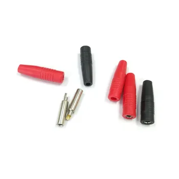 

10pcs 4mm Female Banana Plug Audio Speaker Amplifier Cable Wire Power Screw Jack Connector Adapter Solid Copper Terminal head