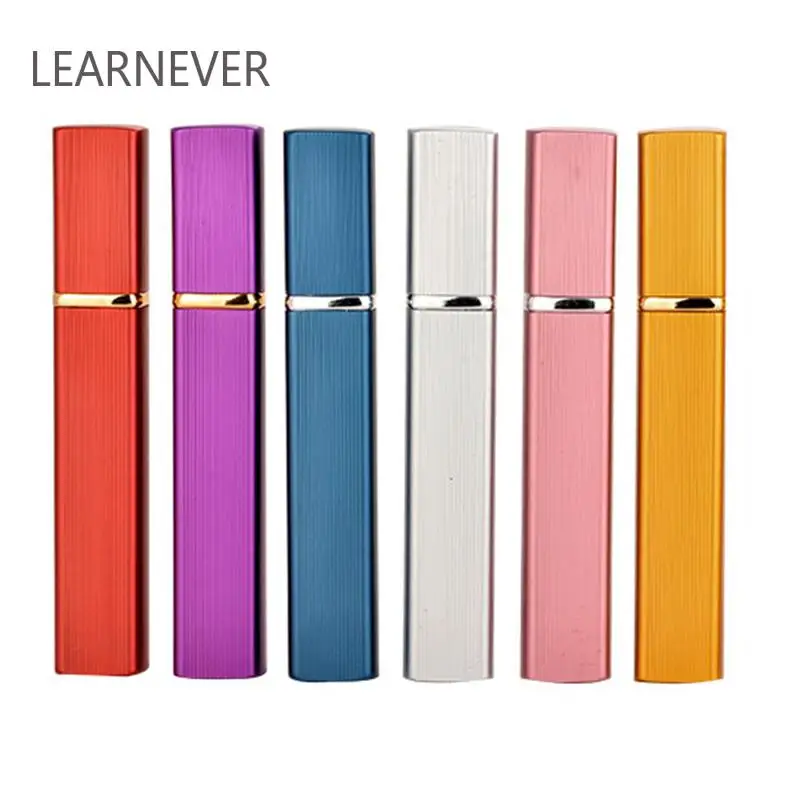 

12ml Empty Atomizer Refillable Perfume Travel Spray Bottle Glass & Aluminum Mini Refillable Perfume Atomizer Empty Makup Tools