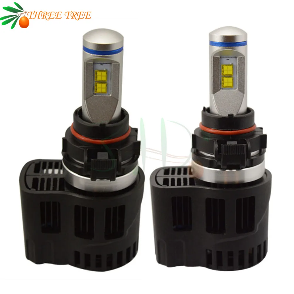 

E-Tree 110W 10400LM P6 5202 H16 LED Headlight replace Halogen Auto parts Lamps 6K 6000K MZ LED CHIP DRL Fog Bulbs