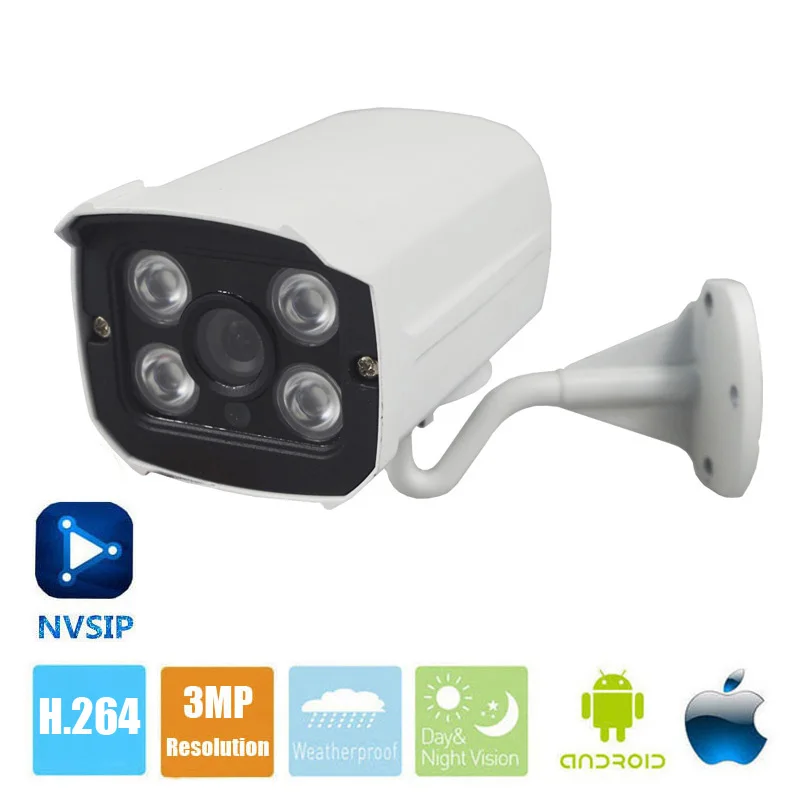 

HD 720P 1080P IP Camera POE Waterproof Outdoor Mini IP Cam 4MP Bullet Camera With Bracket Security CCTV Camera IR Night Vision