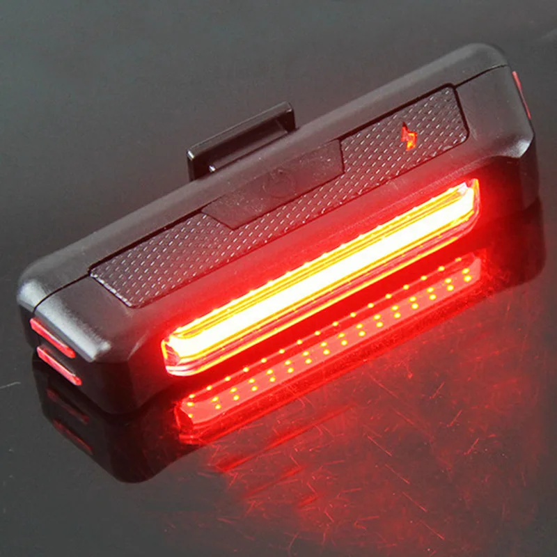 

Bike Bicycle light Rechargeable LED Taillight USB Rear Tail Safety Warning Cycling light Portable Flash Light Super Bright