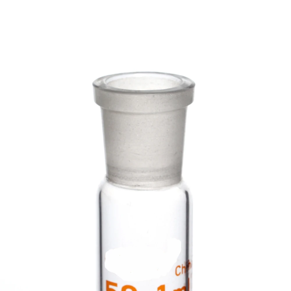 25ml Graduated Labrotary Glass Liquid Mearsuring Cylinder with plastic stopper