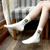 Calcetines tobilleros de algodón estilo Harajuku para hombre y mujer, calcetín corto con estampado de personaje divertido, de talla grande, coreano, Kawaii ► Foto 3/6
