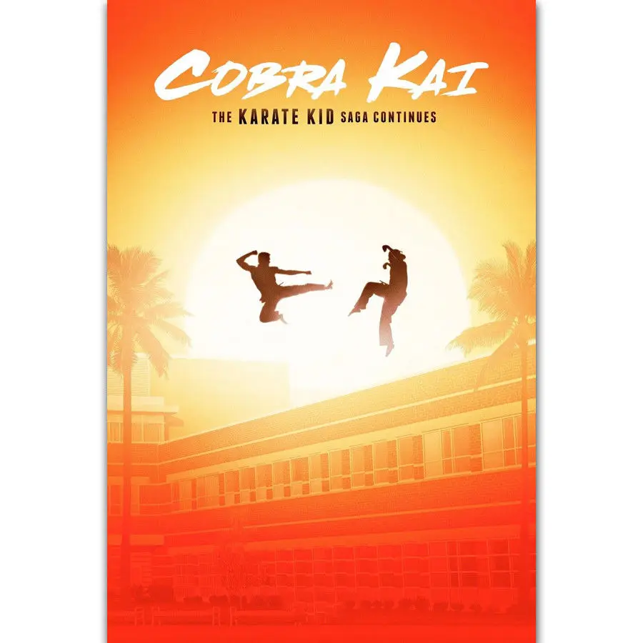 

N-2399 Cobra Kai KOFU TV Series 2018 Karate Kid Show POSTER L-W Canvas Art Print Decoration 14x21 20x30 24x36