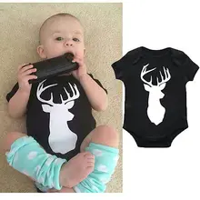 Baby Boy Animal Bodysuit Newborn Kids Cotton Jumpsuit Baby Girl Black Casual Outfits Toddler Cartoon Bear Clothes 0-12M
