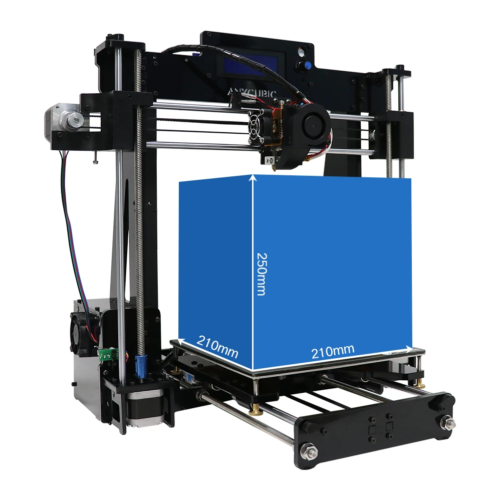 Anycubic 3D printer impresora 3d Newest Upgrade imprimante 3d Prusa i3 3d printer Kit High Precision Ultrabase Platfrom (22)