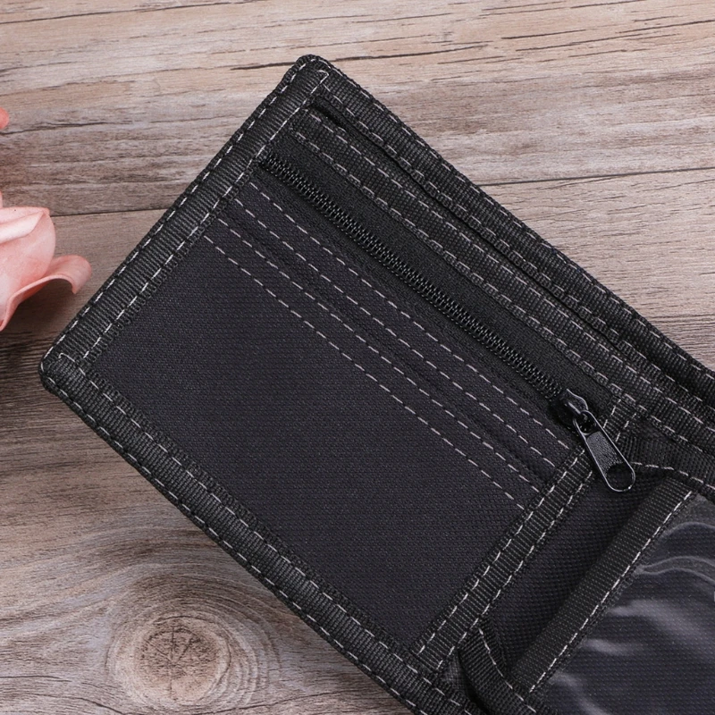 Mens Leather Slim Bifold Credit ID Card Holder Wallet Billfold Purse Clutch LI