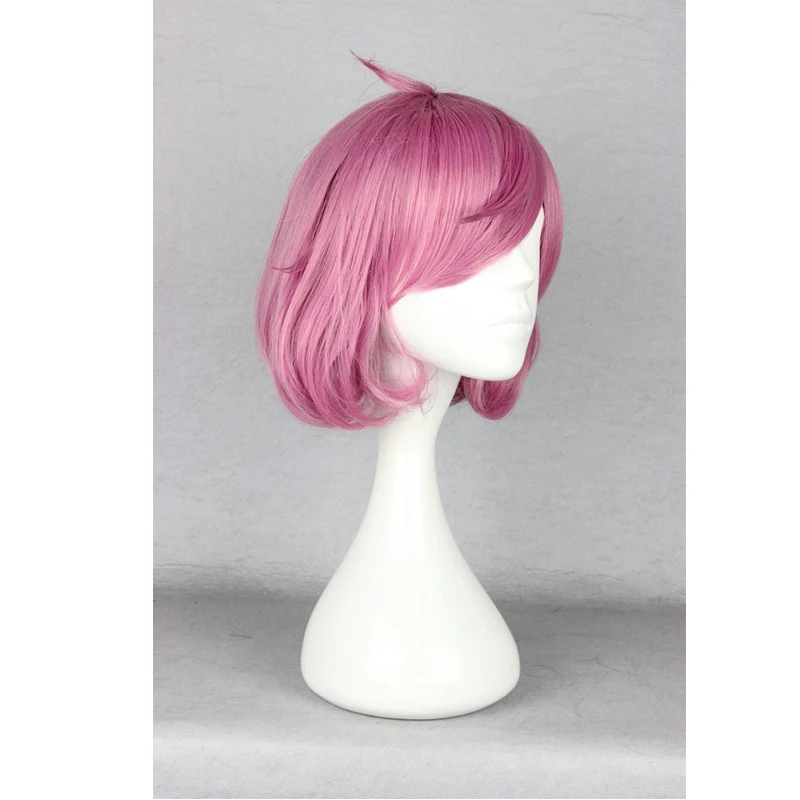 Аниме Noragami Ebisu Kofuku косплей парик Короткие Розовые термостойкие синтетические волосы косплей костюм парики+ парик колпачок