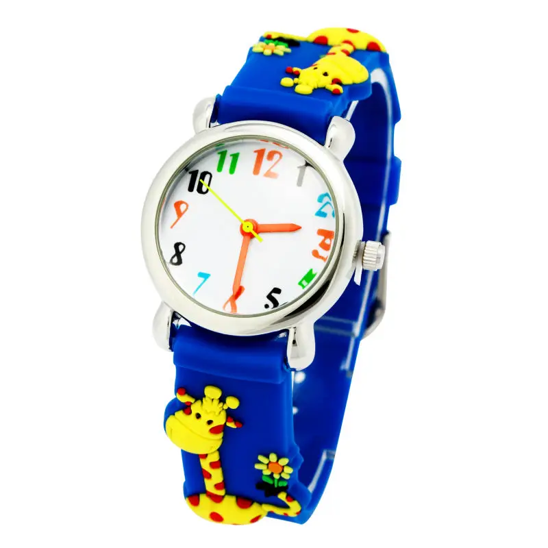 

Children giraffe Wristwatches Waterproof Silicone Kid Watches Brand Quartz Wrist Watch Baby For Girls Boys Fashion Casual Reloj
