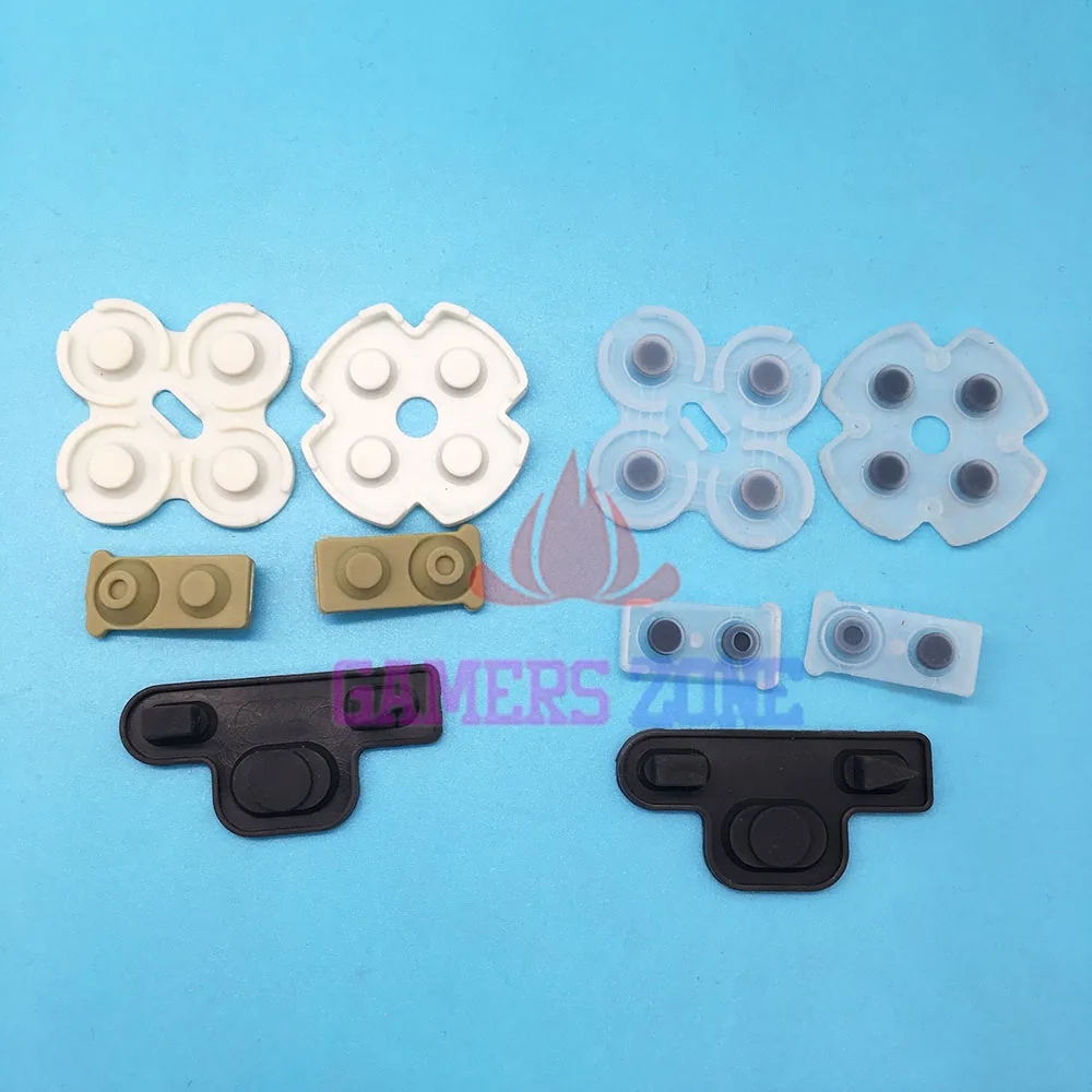 50 наборов резиновый проводящий кнопочные подкладки запасные части для игровая приставка Сони 3 PS3 контроллер