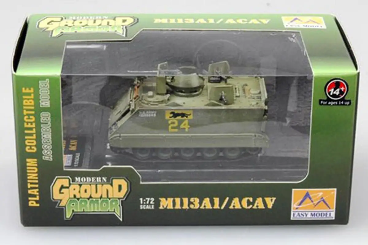 M113 бронетранспортер 8th пехотный Танк 1/72 не литья под давлением easy model