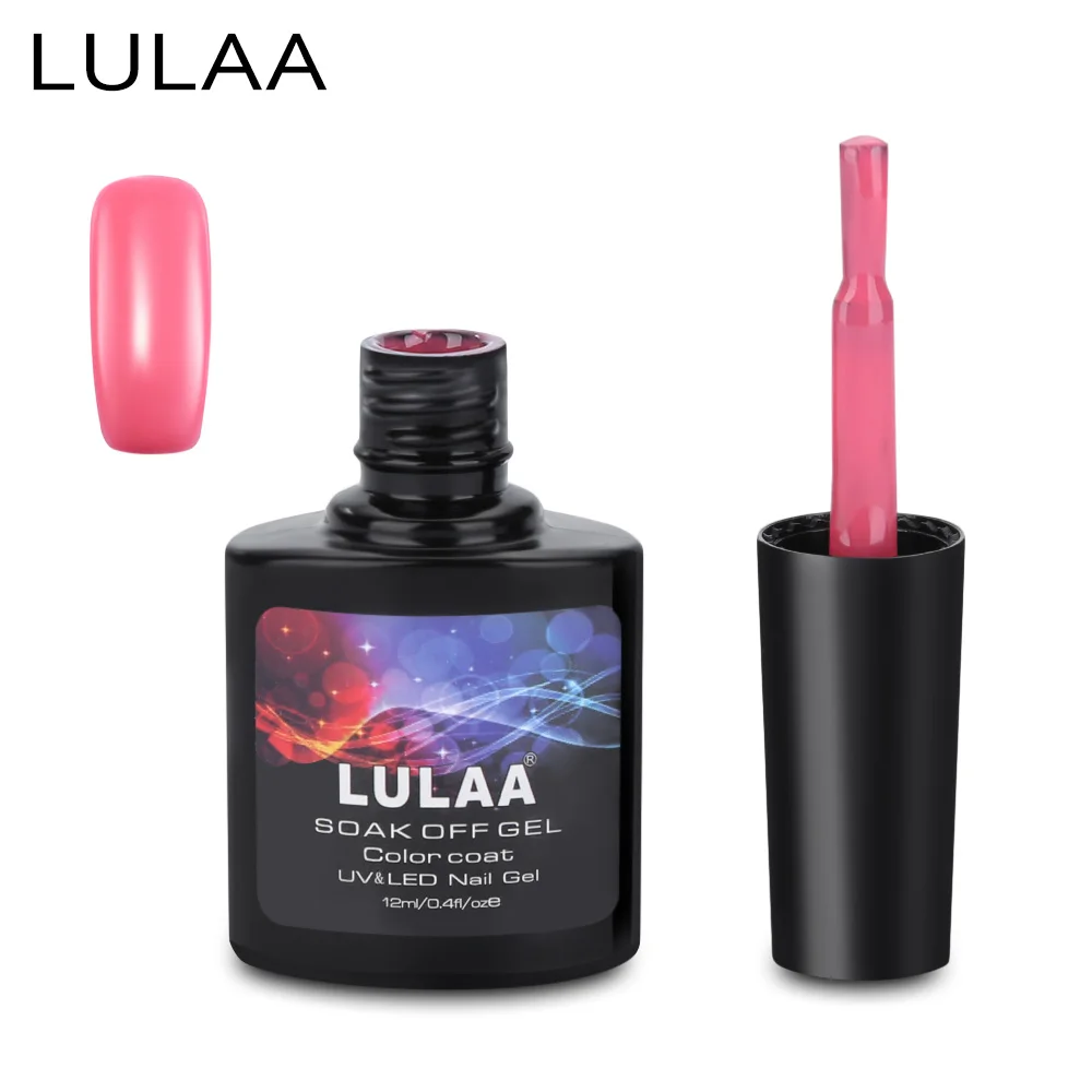 Black Bottle 12ML Pure Color 30 Colors UV Gel Nail Polish Nail Gel Long 