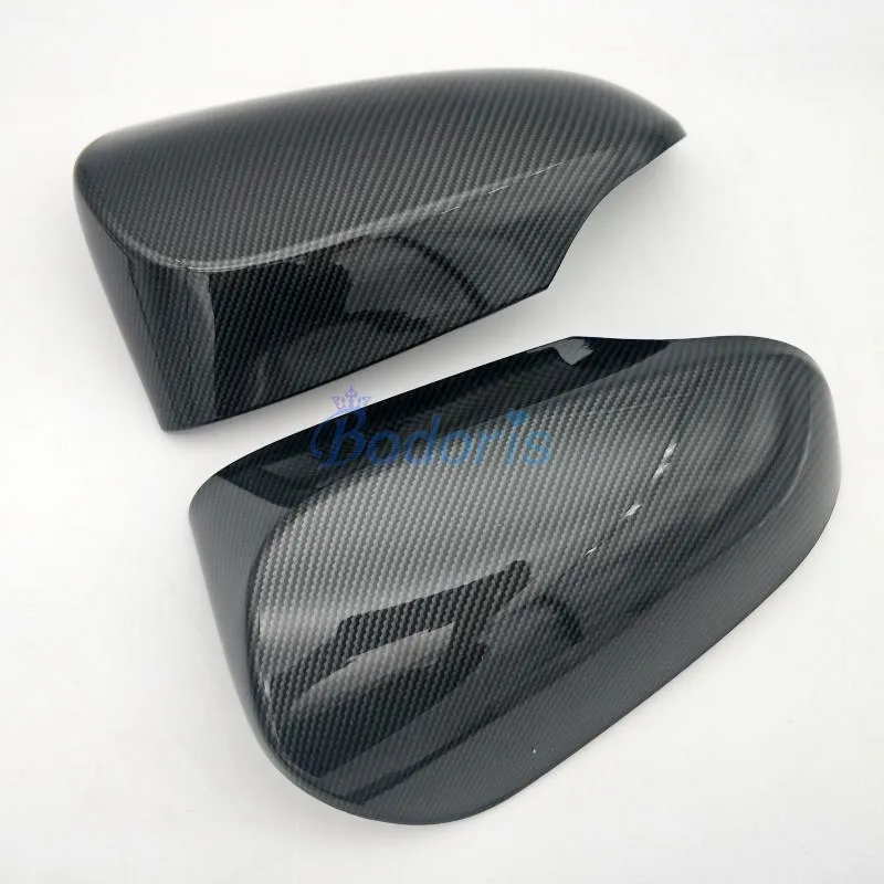 

For Toyota Yaris 2012 2013 2014 Carbon Fiber Color Car Styling Door Mirror Cover Frame Panel Overlay Tirm Accessories