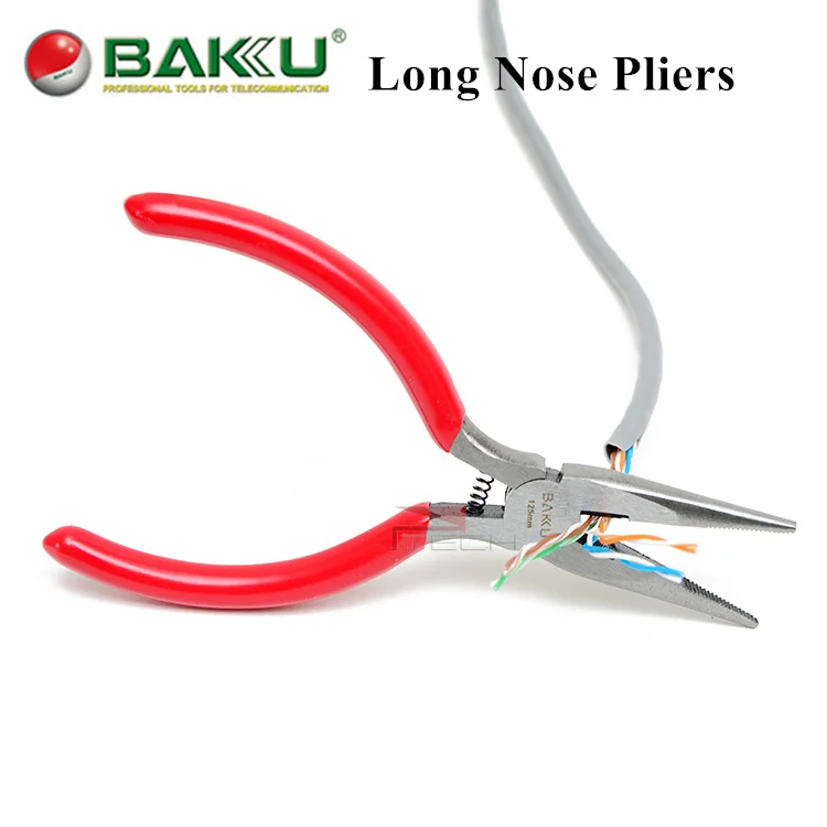 

BAKU 5'' Cutting Pliers, Advanced Hand Tool Wire Cutter, Chrome Vanadium Long Nose Nipper Pliers 125mm
