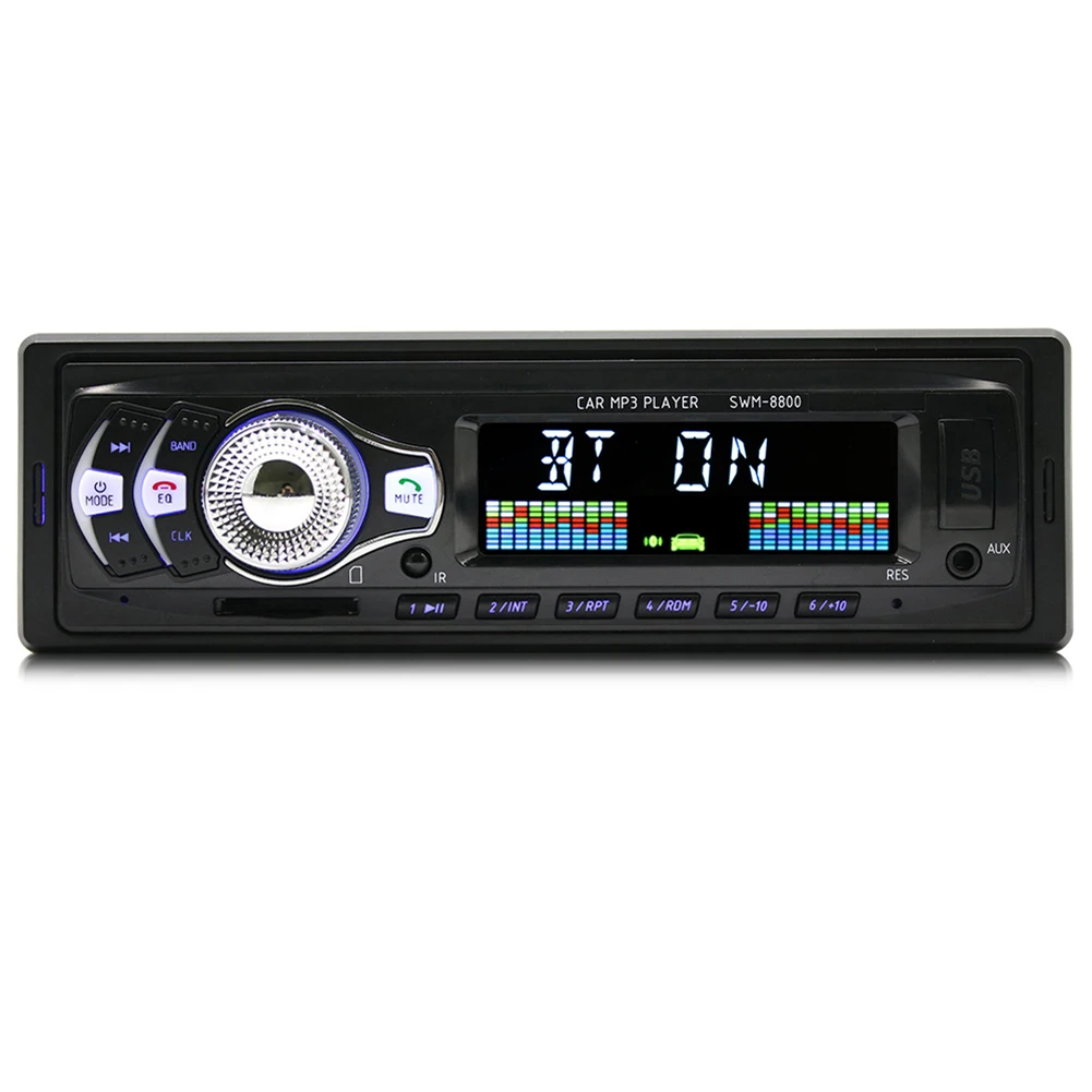 Bluetooth автомобильный стерео аудио в тире FM Aux вход приемник SD USB MP3 радио плеер