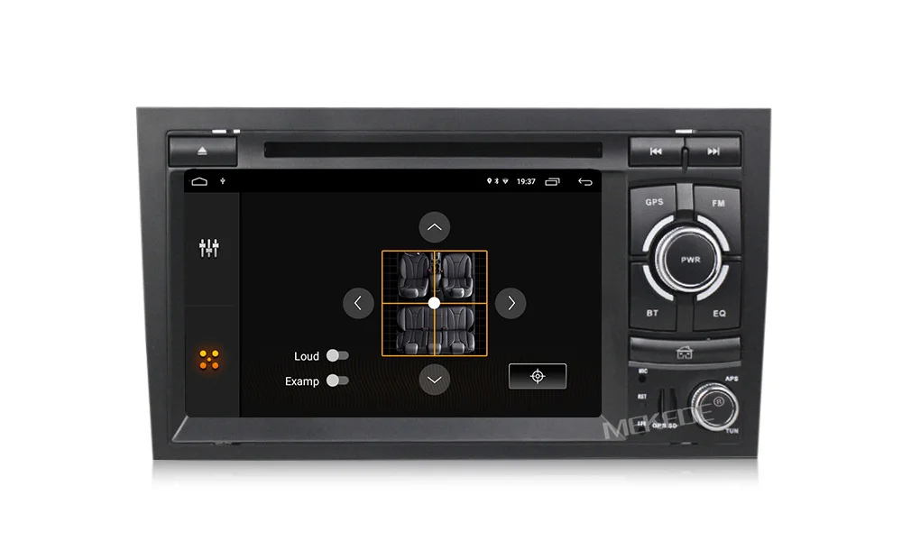 Excellent 8 cores 2GB+32GB!android9.1 Car radio GPS Navigation for Audi A4 S4 RS4 2002 2003 2004 2005 2006 2007 2008 radio IC7708 WiFi BT 25