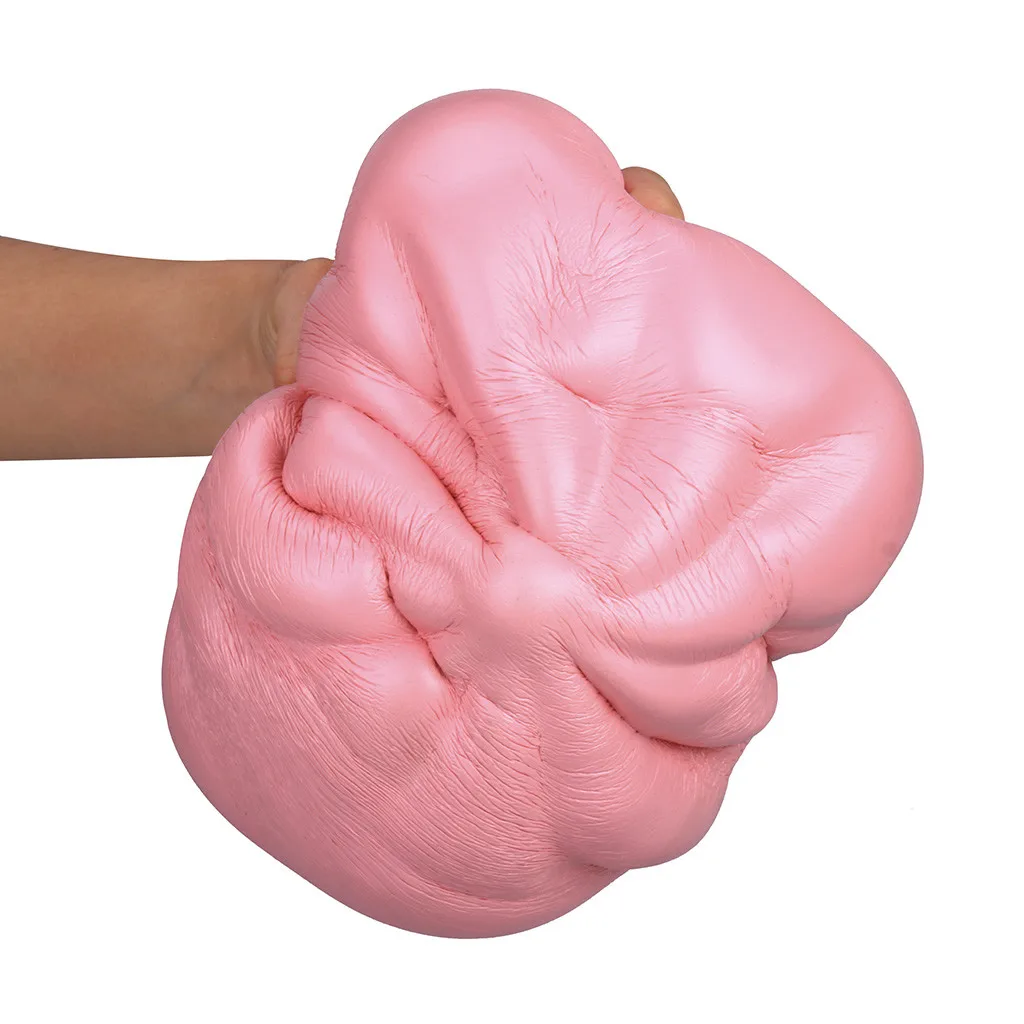 Игрушка-давилка розовый хлеб декомпрессия медленно отскок игрушка pu хлеб Ароматизированная подвеска медленно поднимающаяся коллекция
