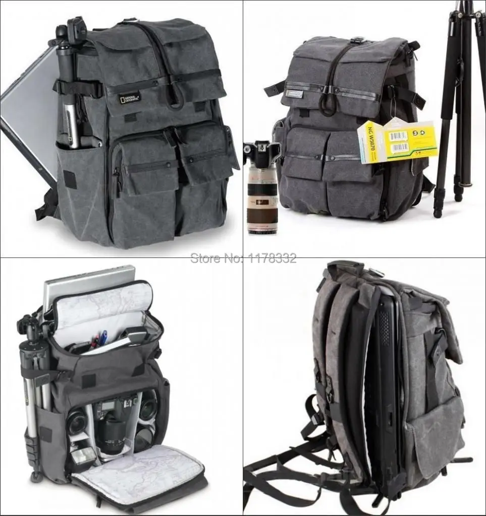 G w5070 поход 5070 doubleshoulder DSLR Камера рюкзак для ноутбука Сумка плечевой ремень