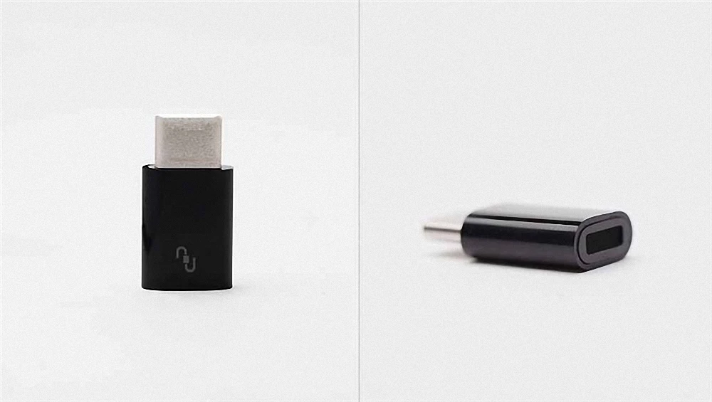 Оригинальный Xiaomi usb type C адаптер USB 3 1 штекер Micro Женский кабель конвертер Прямая