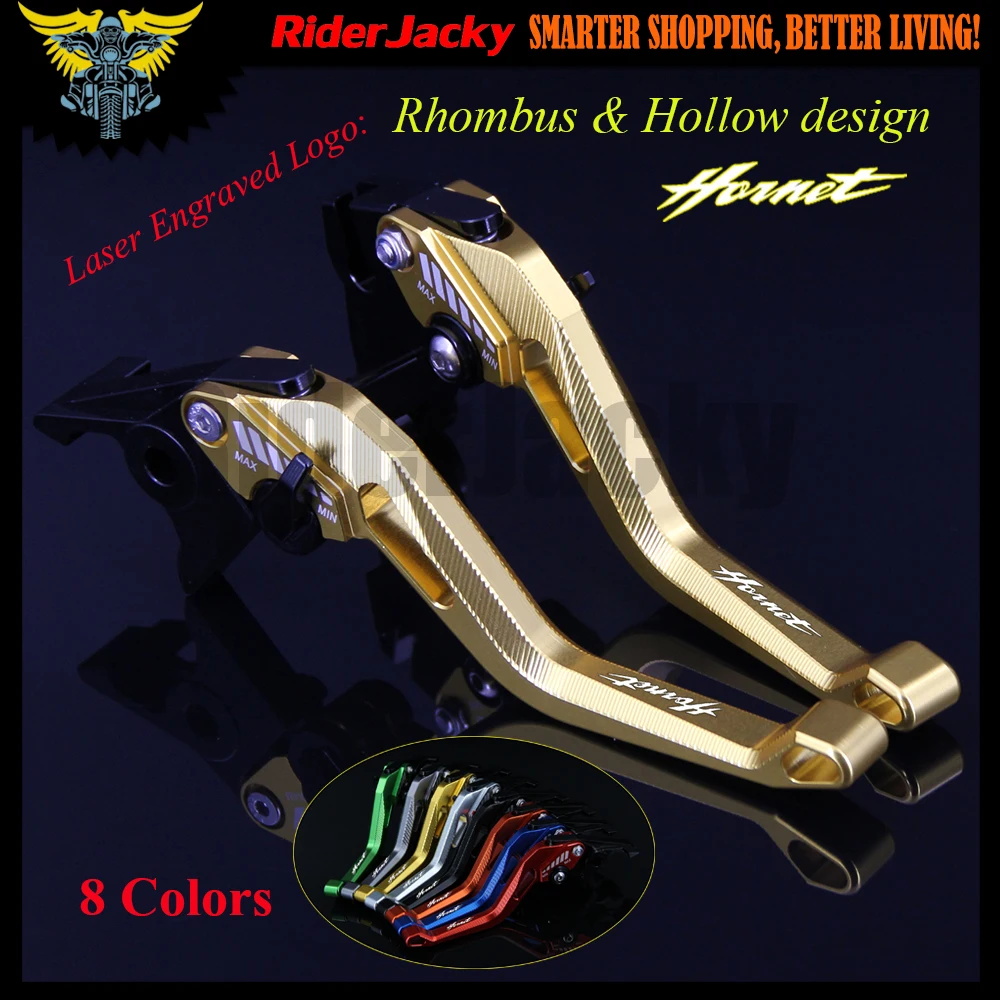 

3D design For Honda Hornet CB600F/CB650F 2007-2013 2008 2009 2010 2011 2012 CNC Golden Adjustable Motorcycle Brake Clutch Lever