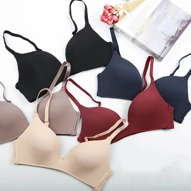 Best Price בסיסי סקסי הלבשה תחתונה נשים תפרים תחתונים חוט משלוח שינה חזייה לנשימה דק רך B כוס חזיית מקורבי Best Price בסיסי סקסי הלבשה תחתונה נשים תפרים תחתונים חוט משלוח שינה חזייה לנשימה דק רך B כוס חזיית מקורבי