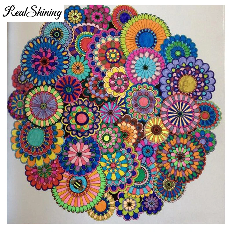 mandala flowers 999