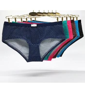 

Free shipping 5pcs/lot New hot sell Fashion print cotton ladies underwear cotton women's sexy briefs girl panties 89306