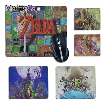 

MaiYaCa The Legend of Zelda Logos Triforce Sword Unique Desktop Pad Game Mousepad for LOL Game Playing Lover custom mouse pad