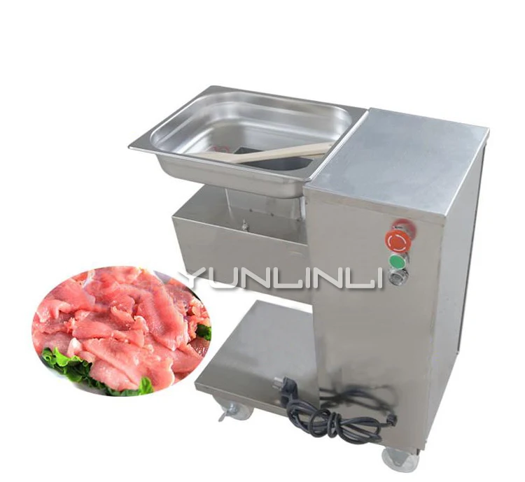 

YUNLINLI Commercial Meat Slicer High Efficient Meat Slicing Machine Automatic Meat Cutting Machine QE-5