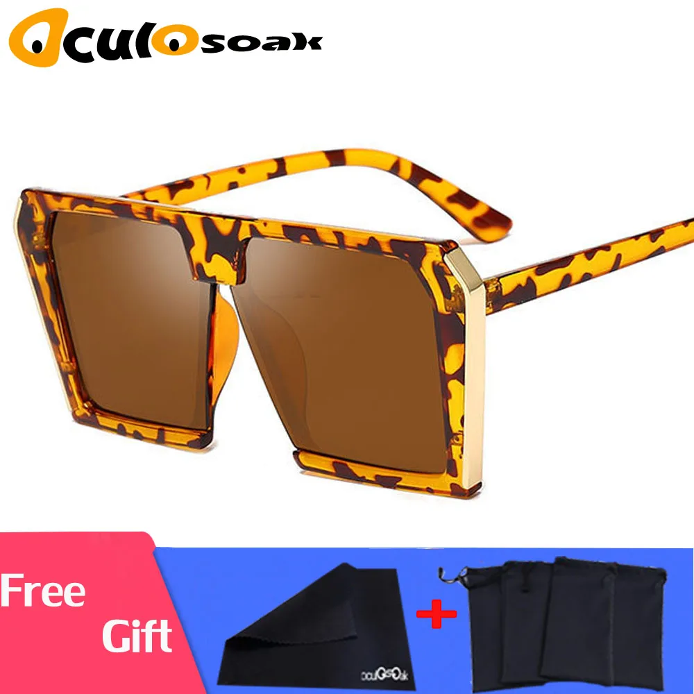 New Oversize Square Sunglasses Women Double Colors Frame Mirror Shades 2019 Vintage Brand Design Big Frame Sun Glasses Femme New Oversize Square Sunglasses Women Double Colors Frame Mirror Shades 2019 Vintage Brand Design Big Frame Sun Glasses Femme