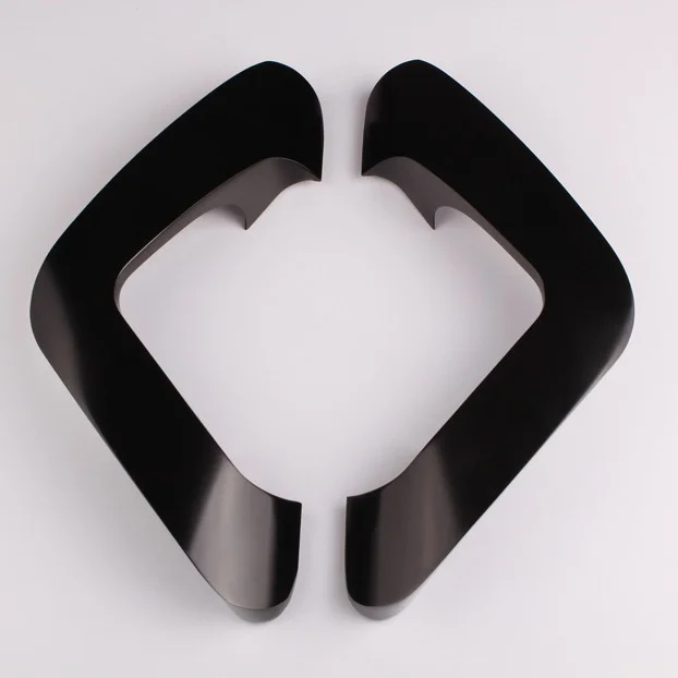 

Free Shipping 1pair(2pcs) Pull Push Handles Black for Entrance Entry Front Door 10
