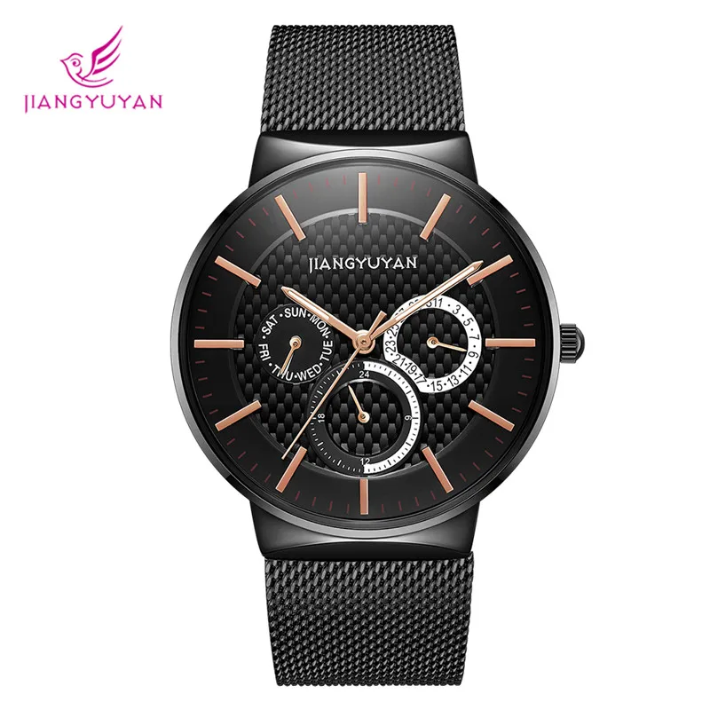 

Fashion Mens Watches Hours Top Brand Luxury Quartz Watch Men Casual Stainless Steel Waterproof Wristwatch Relogio Masculino 2018