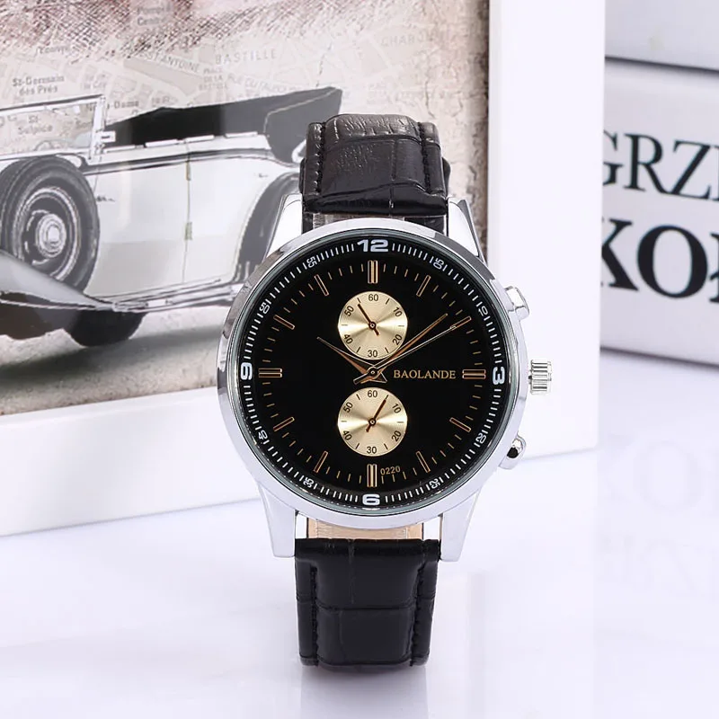 

Relogio Masculino Men's women Sports Watch Shockproof Analog Business Numerals Faux Leather Wristwatch Free 2018 dropshipping