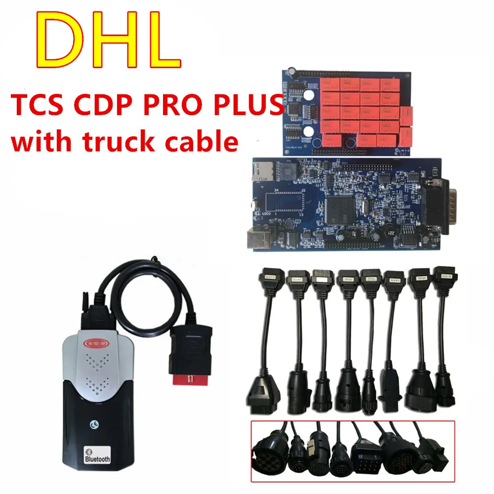 

DHL TCS CDP PRO PLUS with/no Bluetooth+truck cable obd obd2 latest 2016r0/2015r3 software multidiag pro scanner tool in stock