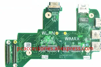 

For Dell inspiron N7110 17R Vostro 3750 0NVJ4 CY4GM USB Board Ethernet NIC Audio WIFI Lan Card DA0R03PI6D0 REV:D