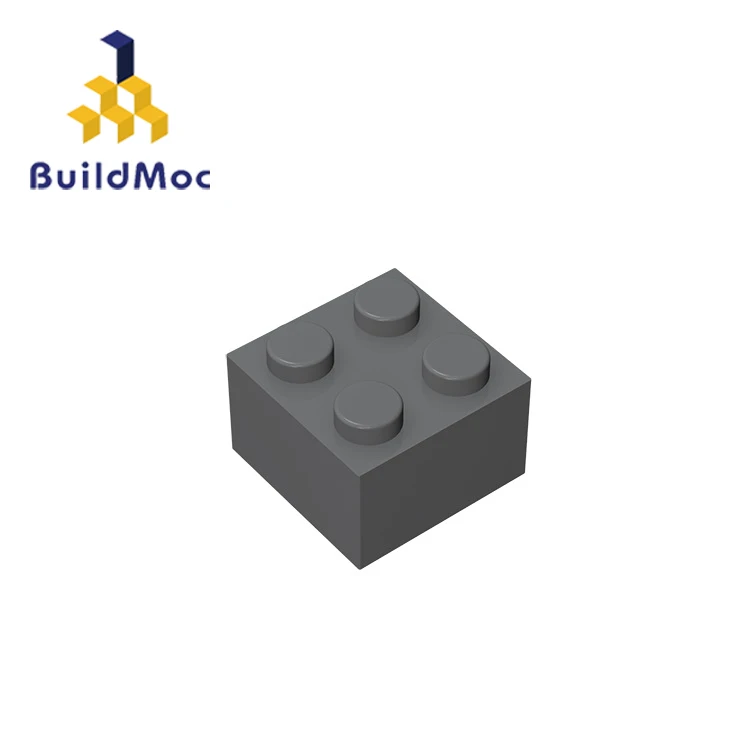 BuildMOC 6223 35275 3003 2x2 Technic changever Catch для строительных блоков части DIY развивающие творческие подарочные игрушки - Цвет: M0647-18